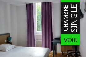 Chambre hotel aveyron